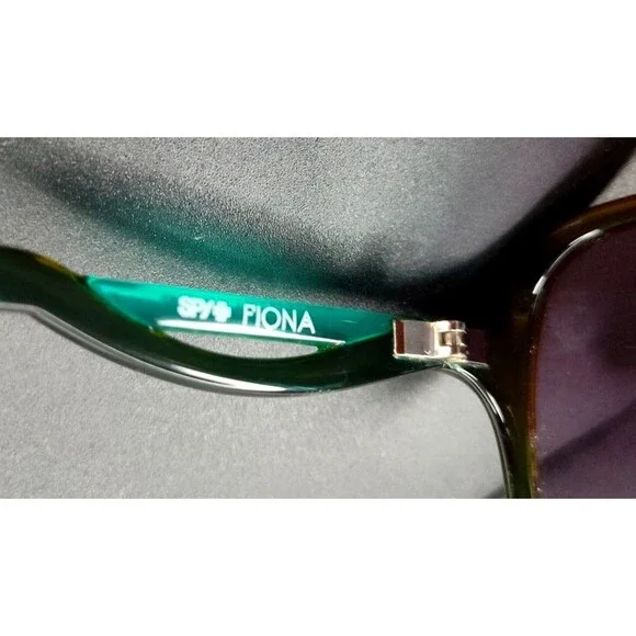 SPY Optic Fiona Women Sunglasses Mint UV400 Chip Happy Bronze lens 61-13-130 - Picture 10 of 14